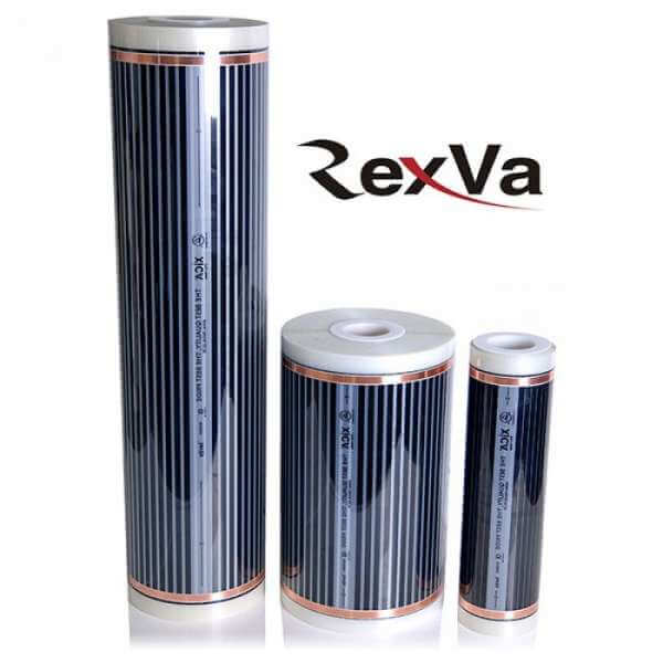 Нагревательньная пленка REXVA XiCa 150Вт/м.кв, ширина 0,5м (секция 0,25м)