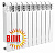 BILIT PRO Радиатор 350/80/12 алюм.литой (Россия)
