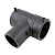 SJ Тройник электросварной d110*90 PN16 SDR11  